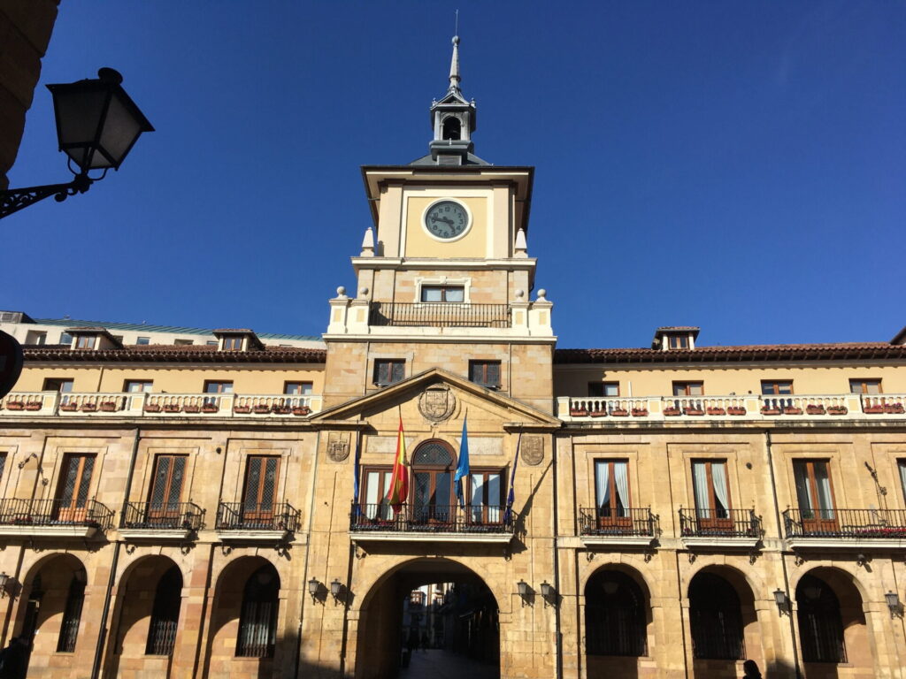 El edificio del Ayuntamiento de Oviedo, barroco asturiano