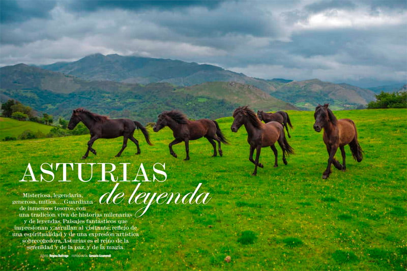 Reportaje sobre las leyendas de Asturias